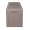 Honey Can Do 100gal Brown Wicker Resin Deck Box
